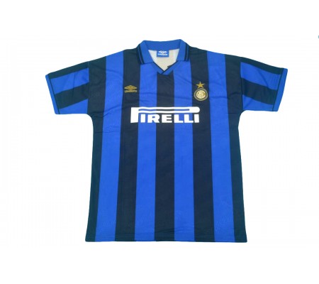 Inter Milan 95/96 Home Blue Soccer Jersey